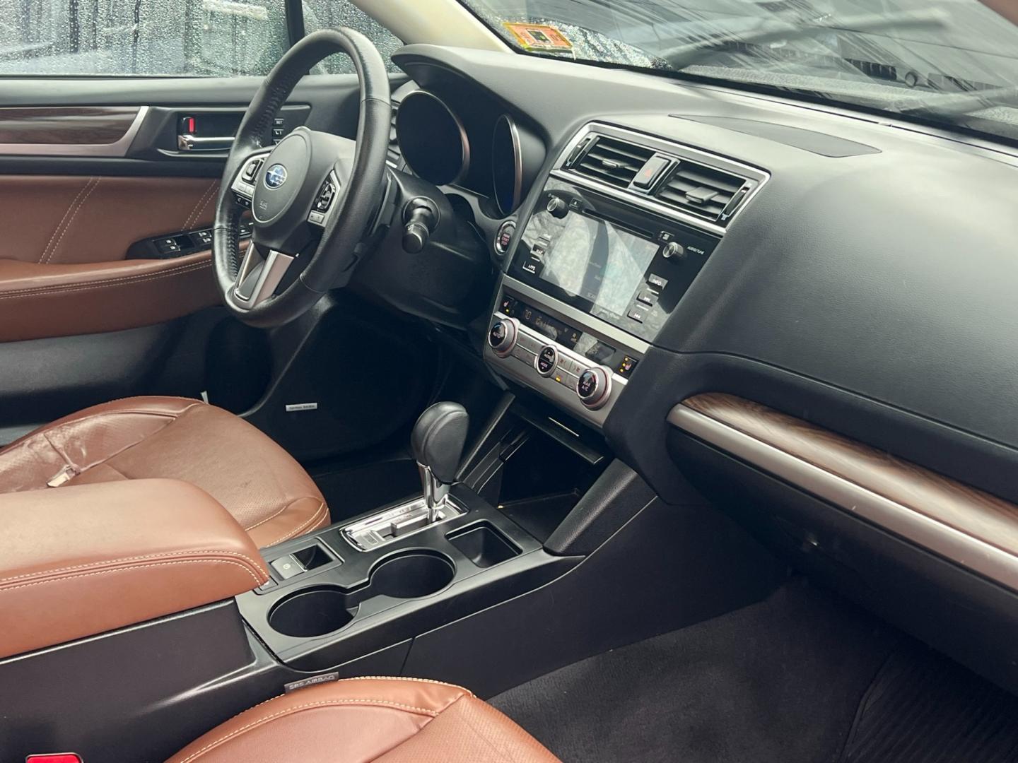 2017 BLACK /Brown Leather Subaru Outback 2.5i Touring (4S4BSETCXH3) with an 2.5L H4 DOHC 16V engine, 6A transmission, located at 1018 Brunswick Ave, Trenton, NJ, 08638, (609) 989-0900, 40.240086, -74.748085 - Photo#17